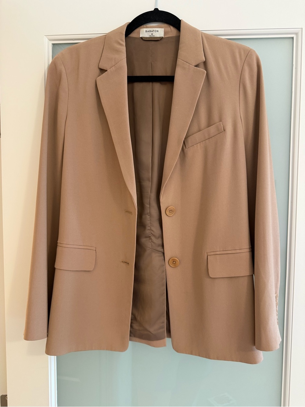 Babaton Camel Blazer